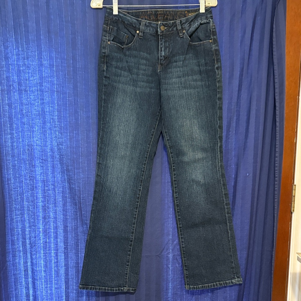 Jag Jeans Dark Blue Straight Leg Women's Jeans